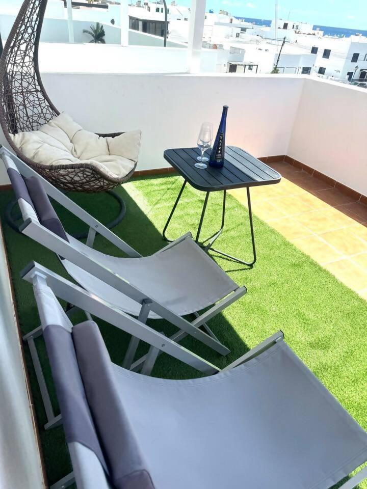 Gran Terraza 1 Minuto De Las Piscinas Naturales Punta Mujeres Exterior photo