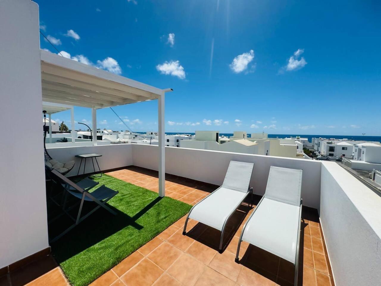 Gran Terraza 1 Minuto De Las Piscinas Naturales Punta Mujeres Exterior photo